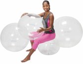 Gymnic Opti Ball 75 - Ballon assis et ballon de fitness - Transparent - Ø 75 cm