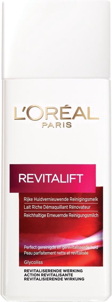 L’Oréal Paris Revitalift Reinigingsmelk - 200 ml - Anti Rimpel