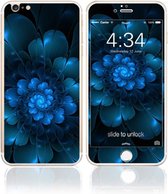Fema Gehard Glas Bescherming iPhone 6(s) plus - Blauwe Bloem
