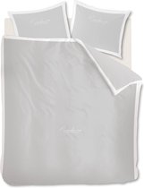 Rivièra Maison Residenza - Dekbedovertrek - Eenpersoons - 140x200/220 cm - Licht Grijs