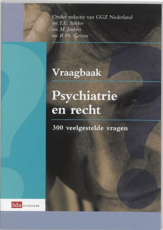Vraagbaak Psychiatrie en recht - cover