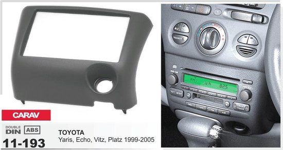 En realidad Desgracia Desconexión Bluetooth autoradio navigatie systeem TOYOTA Yaris, Echo 1999-2005  inclusief frame... | bol.com
