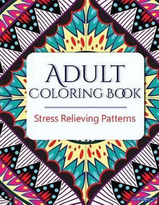 Coloring Books for Adults- Adult Coloring Book: Stress Relie ... - cover