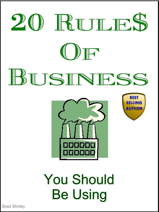 20 Rules Of Business (You Should Be Using) - cover