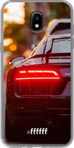 Samsung Galaxy J5 (2017) Hoesje Transparant TPU Case - Audi R8 Back #ffffff
