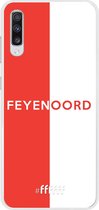 6F hoesje - geschikt voor Samsung Galaxy A70 -  Transparant TPU Case - Feyenoord - met opdruk #ffffff