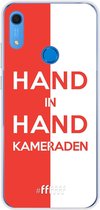 6F hoesje - geschikt voor Huawei Y6 (2019) -  Transparant TPU Case - Feyenoord - Hand in hand, kameraden #ffffff
