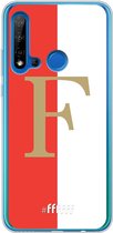 6F hoesje - geschikt voor Huawei P20 Lite (2019) -  Transparant TPU Case - Feyenoord - F #ffffff