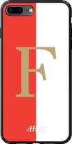 6F hoesje - geschikt voor iPhone 7 Plus -  TPU Case - Feyenoord - F #ffffff