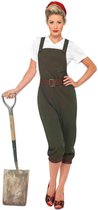 WW2 Land Girl -  Girl Power werker pak - maat 56/58 - plussize