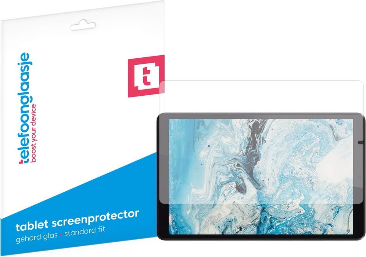 Telefoonglaasje Screenprotectors Geschikt voor Lenovo Tab M8 - Case Friendly - Gehard Glas Screenprotector Geschikt voor Lenovo Tab M8 - Beschermglas