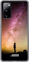 6F hoesje - geschikt voor Samsung Galaxy S20 FE - Transparant TPU Case - Watching the Stars #ffffff