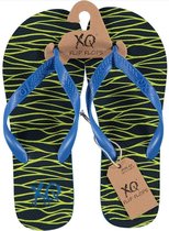 Xq Footwear Teenslippers Heren Polyester Blauw/groen Maat 42