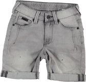 Indian blue jeans grijs sweat denim stretch short jongen - Maat 116