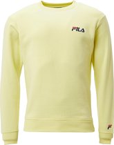 Fila Rometti Crew Core Sweater Geel Heren - Maat XXL