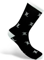 DEATH NOTE - L - Socks (One Size Adult)