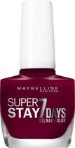 Maybelline SuperStay 7 Days Nagellak - 924 Magenta Muse - Roze - Glanzende Nagellak - 10 ml