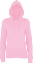 Awdis Gewoon Hoods Vrouwen/dames Girlie College Pullover Hoodie (Baby Roze)