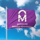 Vlag Midden-Groningen 150x225cm