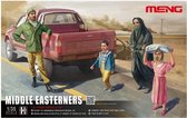 Middle Easterners in The Street - Scale 1/35 - Meng Models - MM HS-001