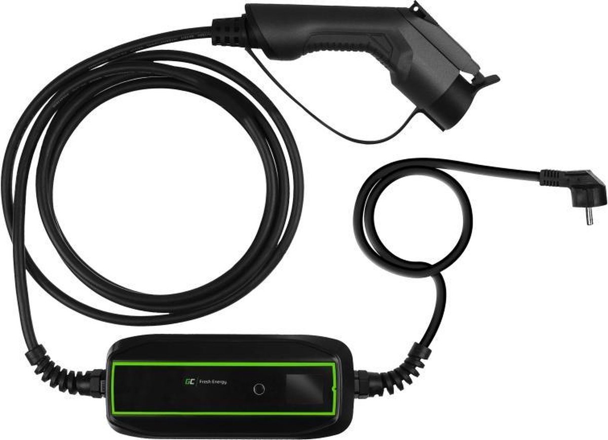 EV PowerCable 3.6kW stopcontact Type 1 mobiele oplader voor het
