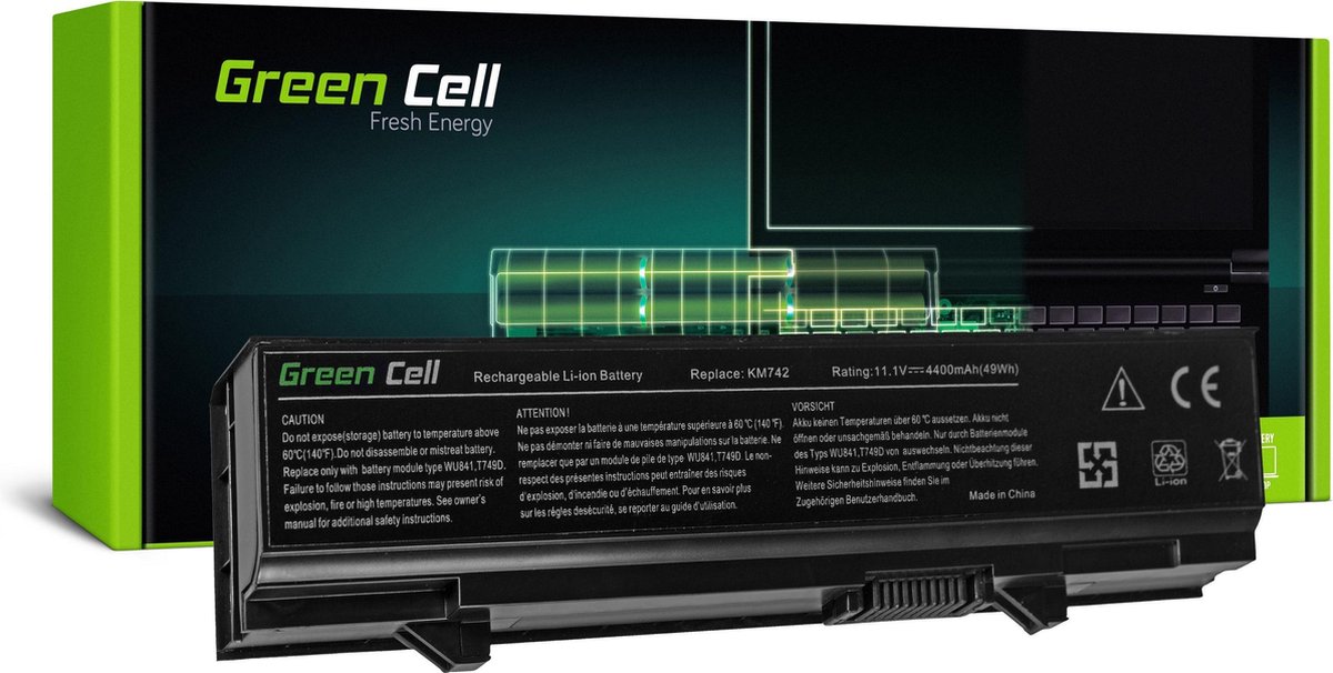 GREEN CELL Batterij voor Dell Latitude E5400 E5410 E5500 E5510 / 11,1V 4400mAh