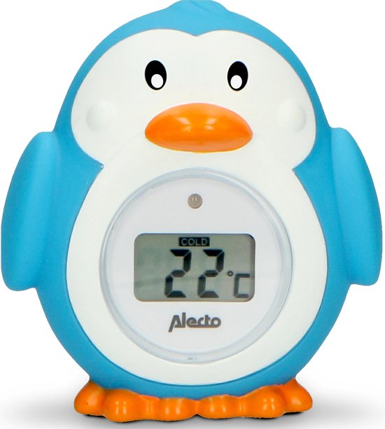 Alecto BC-11 PENGUIN - Bad- en kamerthermometer, pinguin