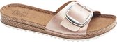 Easy Street Dames Goudkleurige slipper - Maat 37