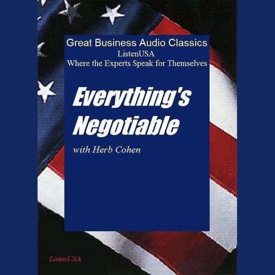 Everything is Negotiable - cover