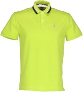 Tommy Jeans Polo Limoengroen