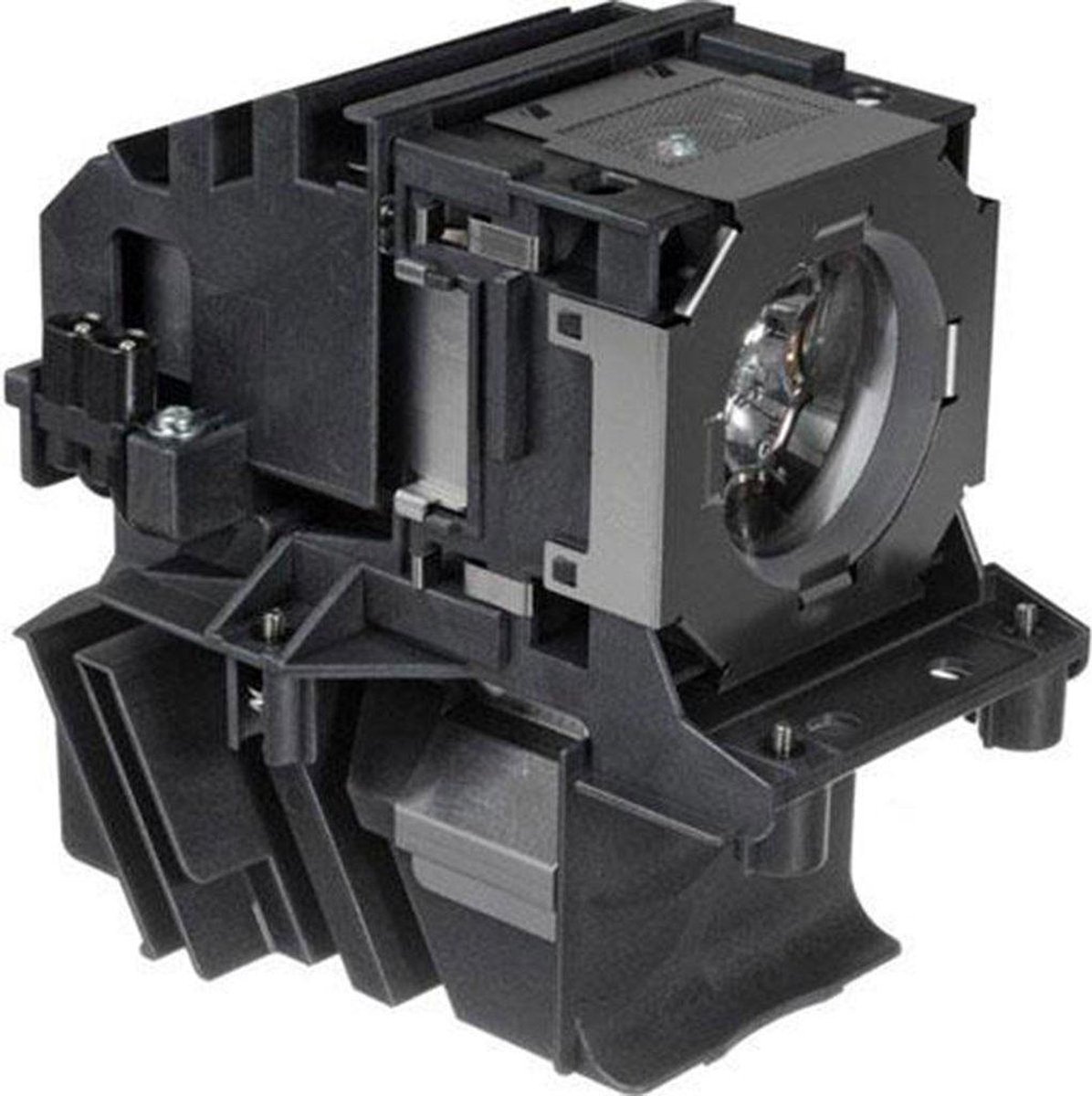Beamerlamp geschikt voor de CANON REALIS WUX6010 beamer, lamp code RS-LP09 / 9963B001AA. Bevat originele NSHA lamp, prestaties gelijk aan origineel.