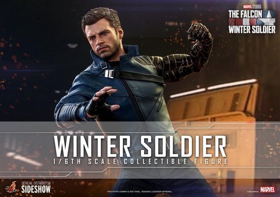 Hot Toys Winter Soldier 1:6 scale Figure - The Falcon and The Winter Soldier - Hot Toys Figuur