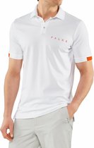 FALKE GO Polo Shirt Heren 37587 - Wit 2000 white Heren - XL