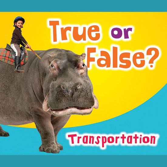 True or False? Transportation - cover