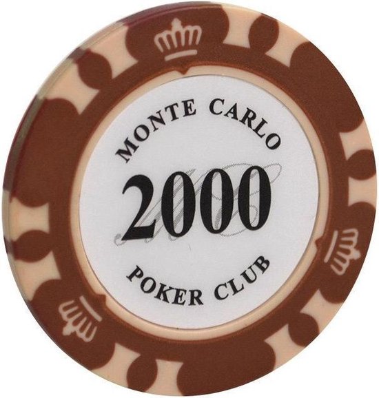 5 stuk Professionele Upscale Klei Casino Texas Poker Chips 14G waarde