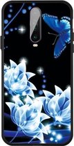 Voor Xiaomi Red K30 Pattern Printing Embossment TPU Mobile Case (Orchid Butterfly)