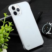 Niet-frame Vierhoekig schokbestendig helder pc-hoesje voor iPhone 11 Pro (transparant)