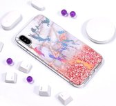 Glanzende Laser TPU Case voor iPhone XS / X