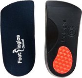 Footlogics Casual Inlegzolen - Voor smalle schoenen en voeten- Bij hielspoor en algemene voetklachten, knie- en rugpijn (XS: 35-37)