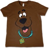 SCOOBY DOO - T-Shirt KIDS Face - Brown (6 Years)