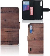 Leuk Case Xiaomi Mi A3 Hoesje Old Wood