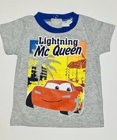Disney Cars t-shirt - grijs - maat 68 (6 maanden)