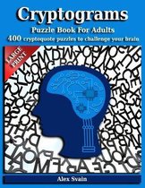 Cryptograms Puzzle Book for Adults