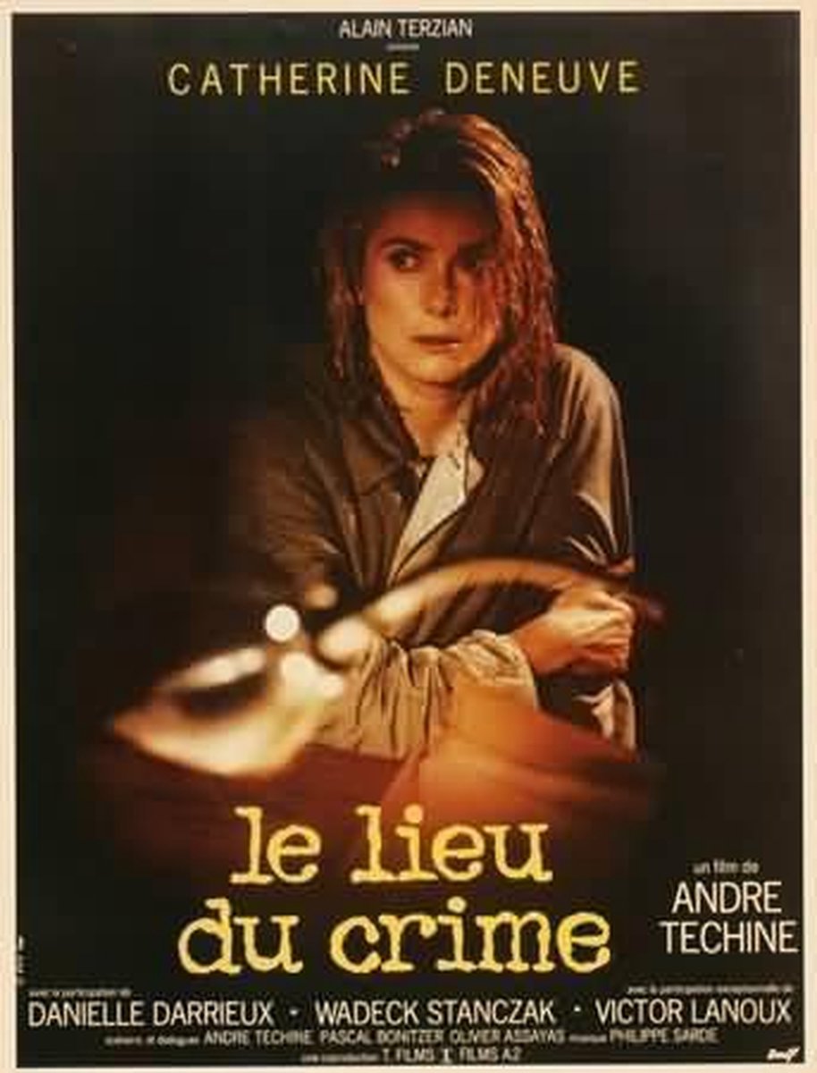 Catch Projecten Klassieke filmposter - Le Lieu du Crime Kleur