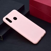 Voor Huawei Honor Play Candy Color TPU Case (roze)