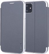 Voor iPhone 11 CMai2 Linglong Series PC + PU horizontale flip lederen tas met houder en kaartsleuf (grijs)