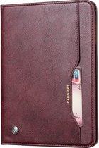 Kneed Skin Texture Horizontale Flip Leren Case voor Galaxy Tab S5e 10.5 T720 / T725, met Fotolijst & Houder & Kaartsleuven & Portemonnee (Wijnrood)