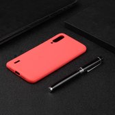 Voor Xiaomi Mi CC9e Candy Color TPU Case (rood)