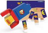 Bumba - Speelgoedblokken - In de ruimte - 28 delig