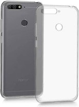 Hoesje CoolSkin3T - Telefoonhoesje voor Huawei Honor 7A - Transparant wit